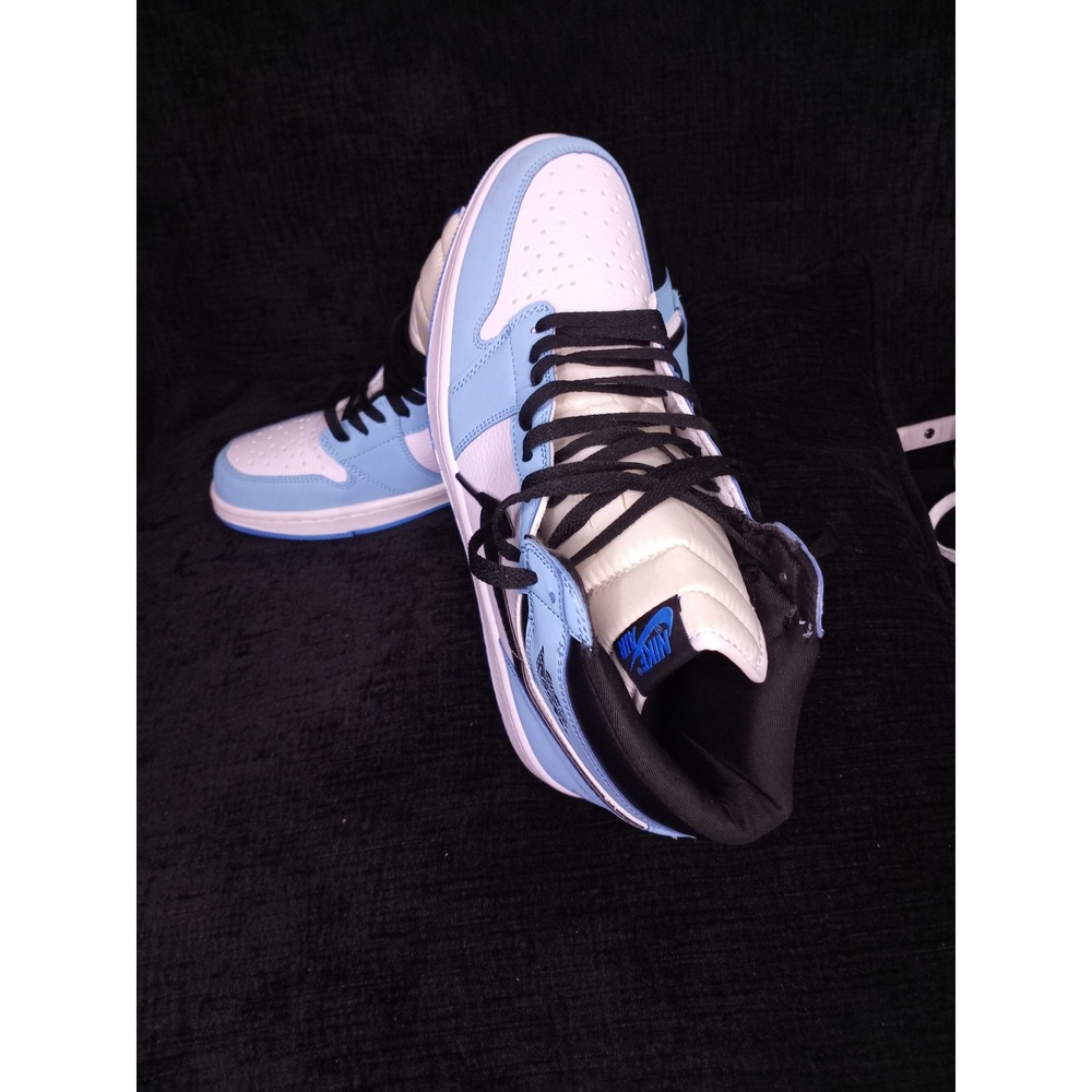 Nike Air Jordan 1 Retro High OG University Blue 555088-134 Mens Size 12 Sneaker - Picture 5 of 7